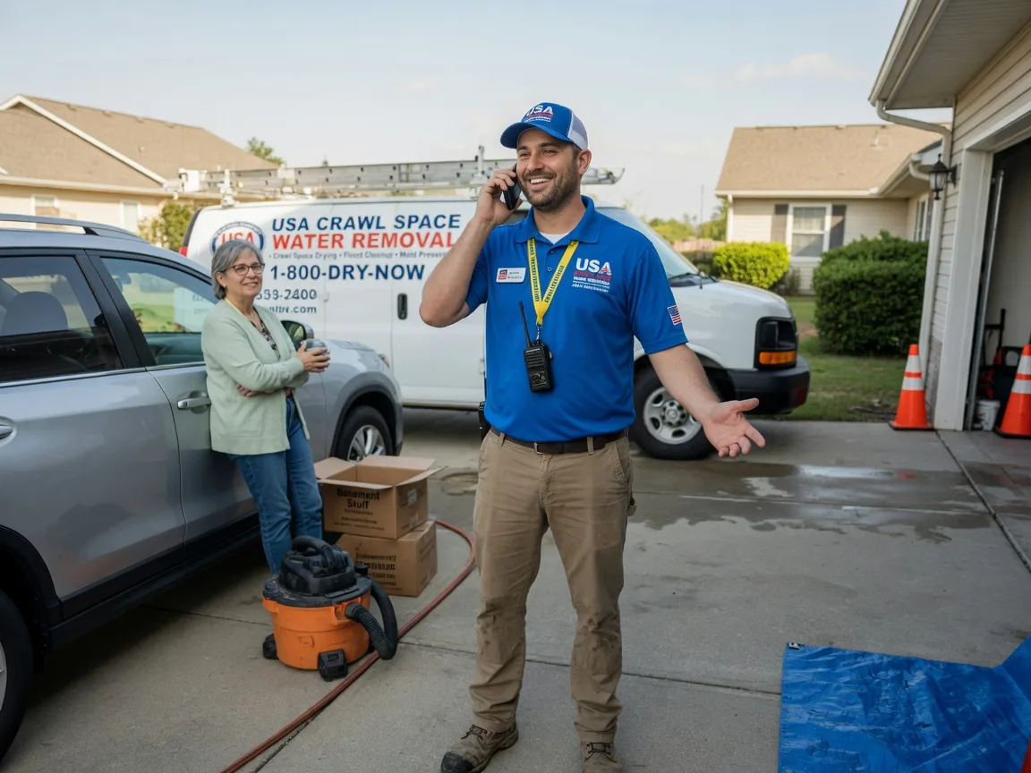 Crawl Space Water Removal Okay, OK FAQs